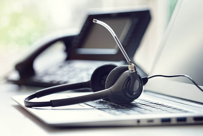 Equipment at Cloud Contact Centre