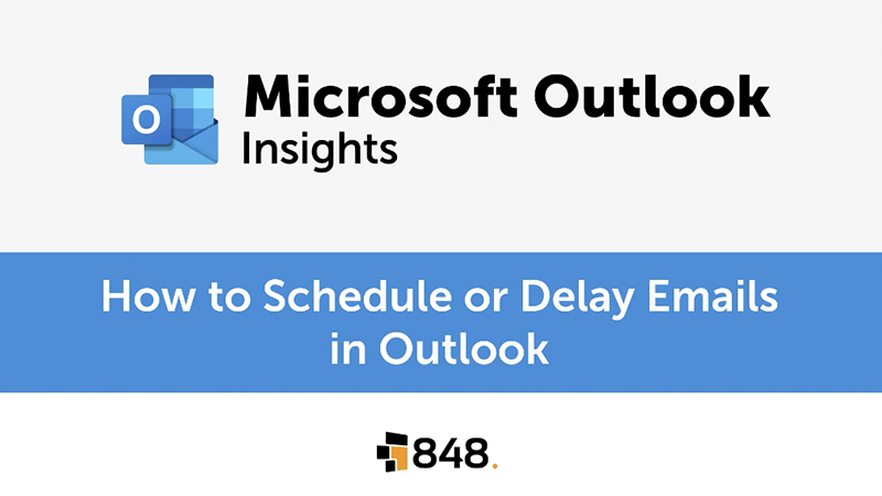 How to Schedule or Delay Email Messages in Outlook Thumbnail