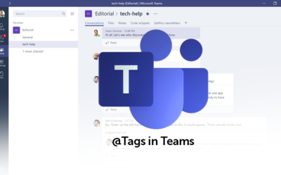 Tag you’re in! Effectively use Teams tags