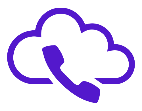 cloud calling icon