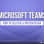 how to deliver presentations using Microsoft Teams