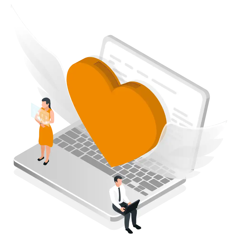 charity isometric vector