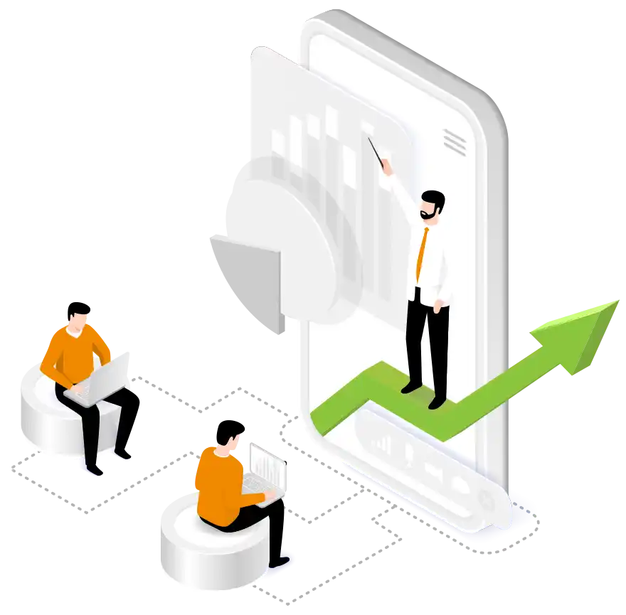 empower employees isometric vector