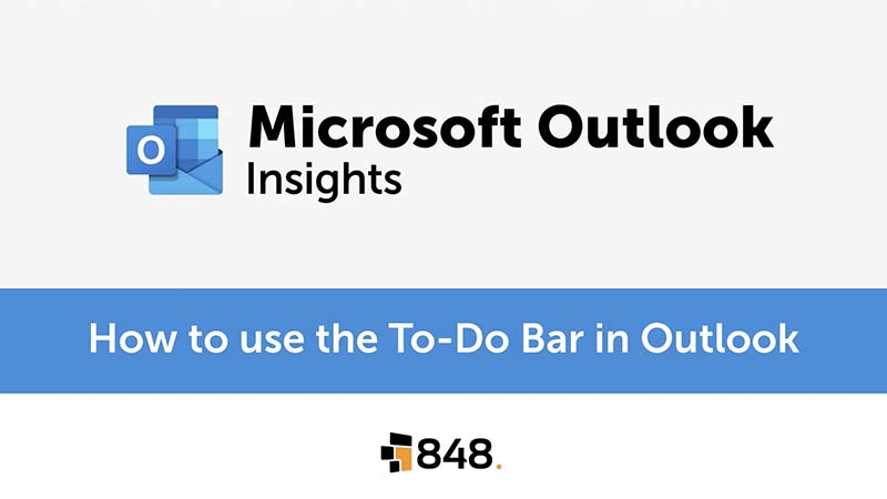 How to Use the To Do Bar in Outlook thumbnail